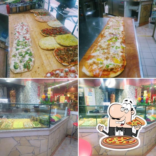 A Il sorriso Pizza e Kebab, puoi goderti una bella pizza
