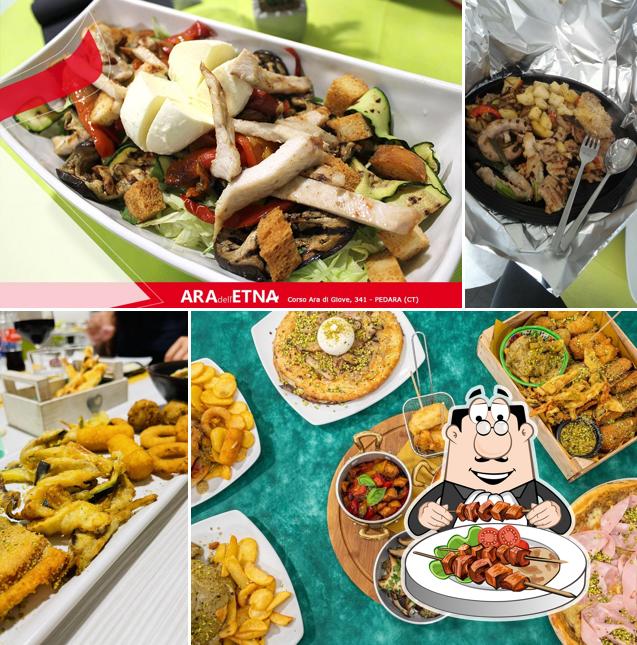 Cibo al ARA dell'ETNA Pizza e Food