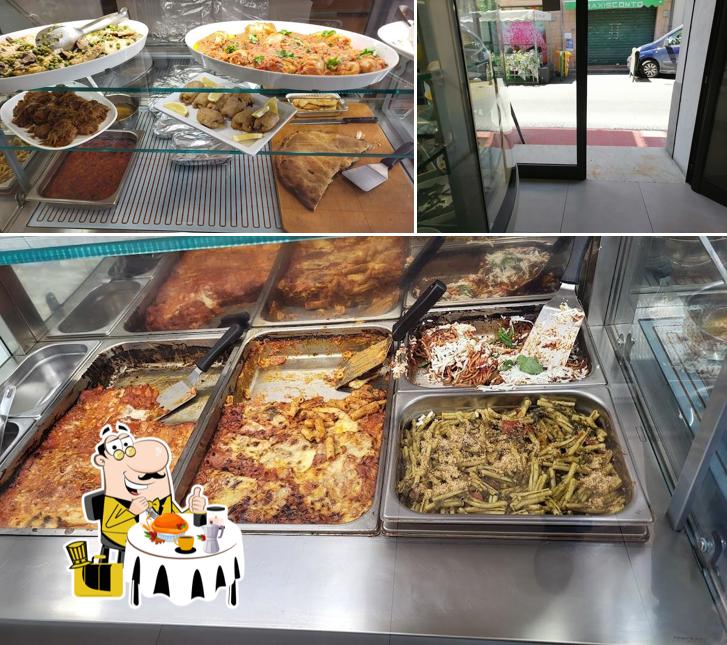 La immagine della cibo e esterno di Amuri e sapuri