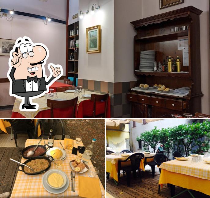 Dai un'occhiata agli interni di Da Ornella