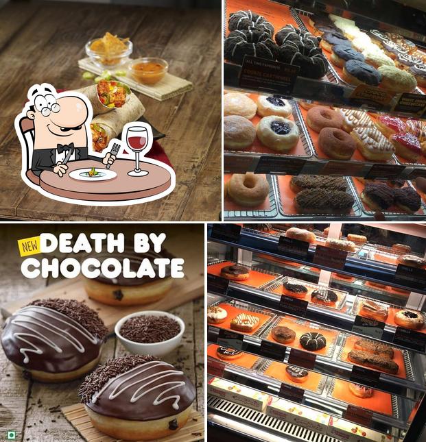 Food at Dunkin Coffee & Donuts