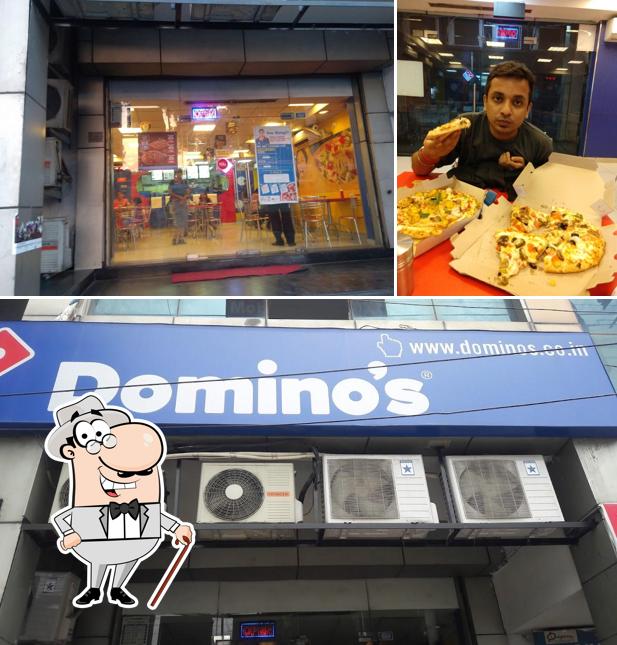 The exterior of Domino's Pizza Civil Lines, Roorkee