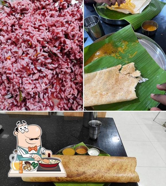 Fried rice at Hotel Sri Vari Bhavan