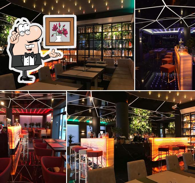 Siediti a un tavolo di Kalan luxury lounge