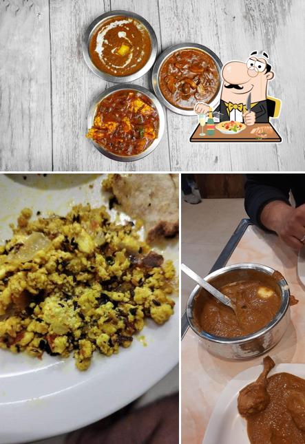 Creme brulee at Pappa Ji Dhaba