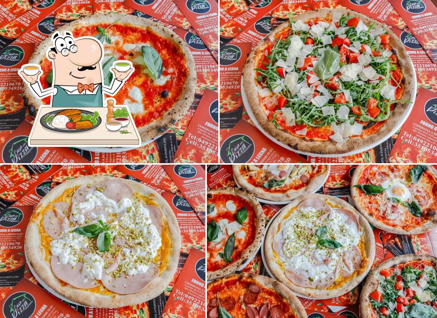Cibo al Pizzeria casa della pizza