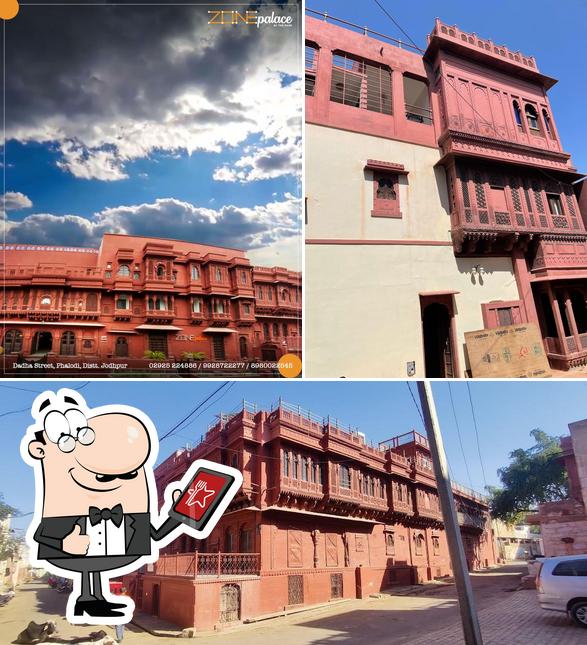 The exterior of Zone Palace By The Park, Phalodi