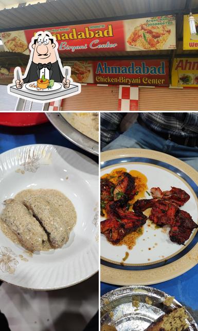 Food at Ahemdabad Chicken Biryani Center