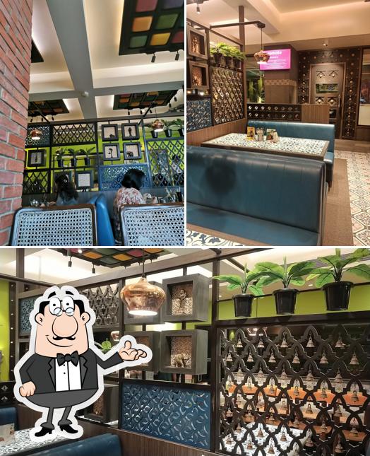 The interior of Banana Leaf Santacruz SNDT