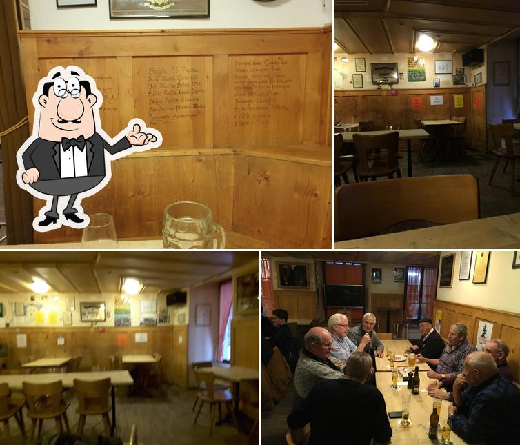 Dai un'occhiata agli interni di Bierhalle Chur