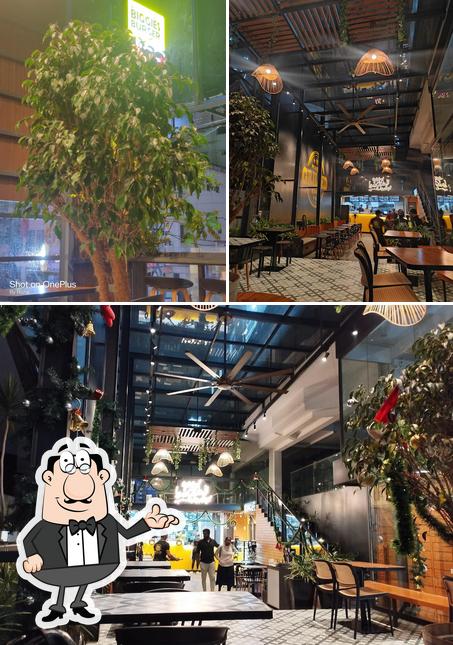 The interior of Original Burger Co. : Kalyan Nagar