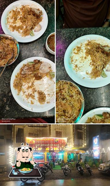 This is the photo depicting food and exterior at Manikanta Chinese and Dum-Biryani point