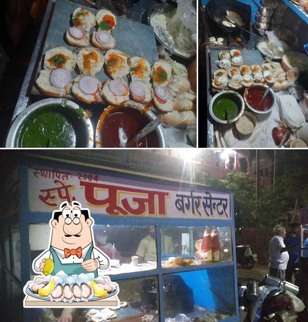 Oysters at Pooja Burger