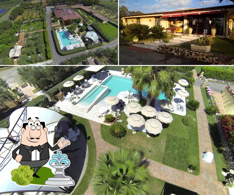 Guarda l'area esterna di Punto di ristoro Su Soi - Ristorante e Pernottamento