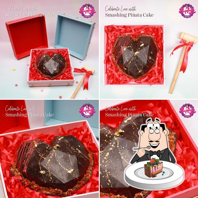 Chocolate cake at Puppy's Bakery EXPRESS