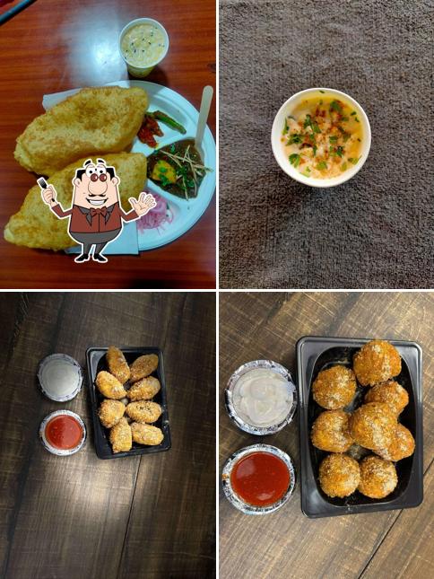 Food at Shahi Chole Bhature
