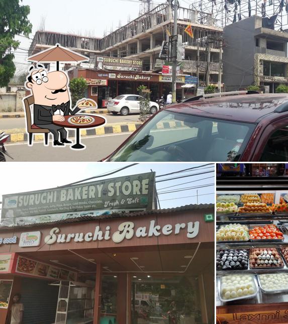 The exterior of Suruchi Bakery