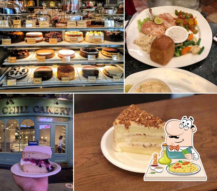 Food at The Big Chill Cakery & Creamery