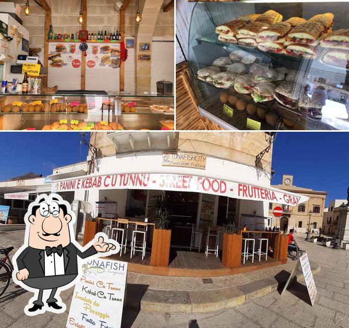 Dai un'occhiata agli interni di Tuna fish city