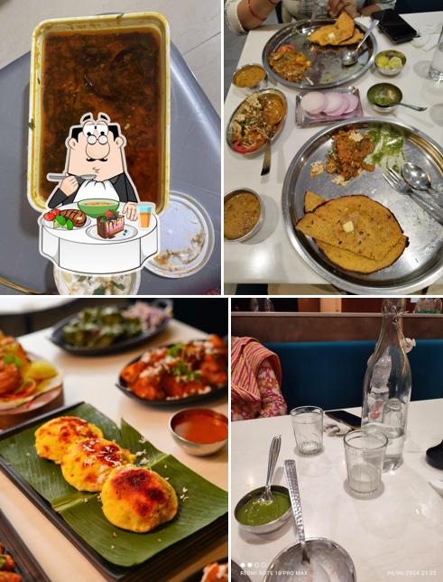 Hot and sour soup at Sai Grand Veg Diet