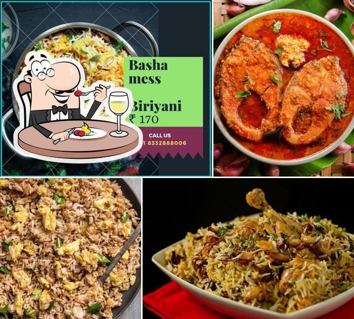 Biryani at Basha Mess Biryani at Basha Mess