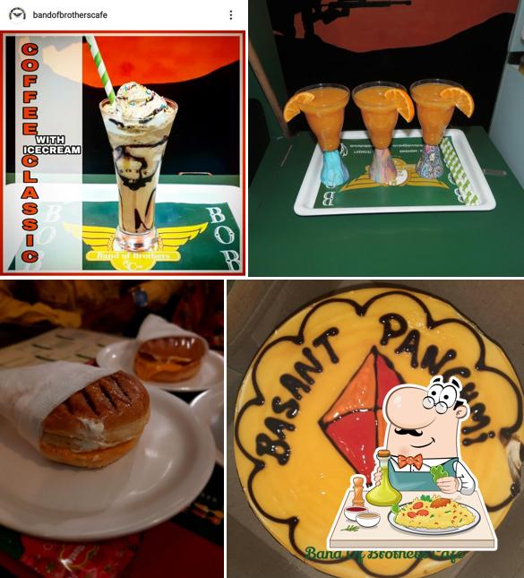 Food at Band of Brothers Cafe