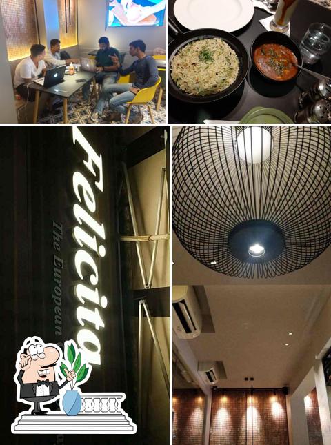 The exterior of Gourmet Gusto Cafe In Vile Parle