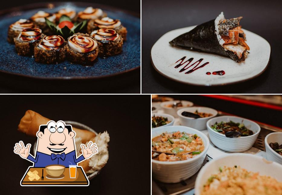Comida em Feng Cheng Restaurante - Culinária Oriental