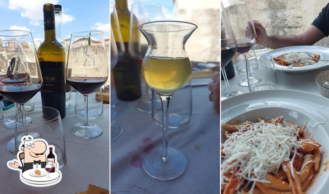 È gradevole bersi un bicchiere di vino a Il Cantuccio