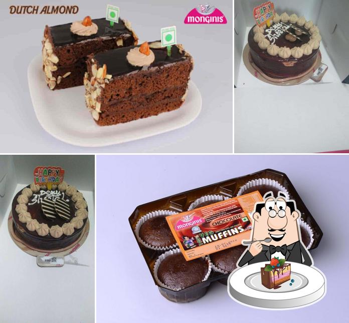 Chocolate cake at Monginis Cake Shop