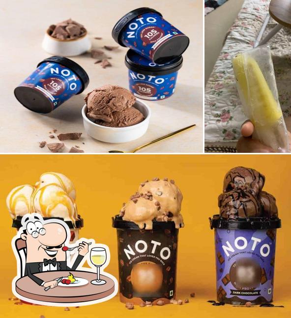 Food at NOTO - Ice Creams & Desserts