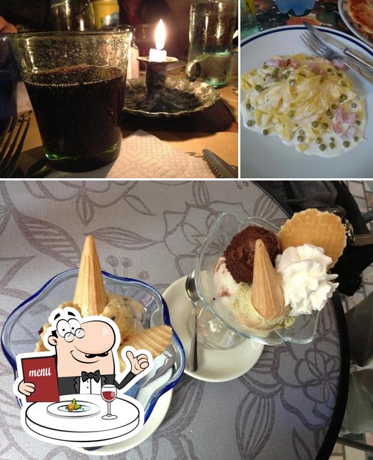 La immagine di cibo e birra da Il Triangolo delle Bermuda