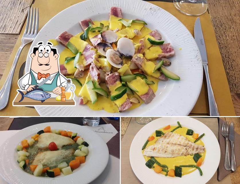 Salmone grigliato al L'Alambicco - Nuova gestione