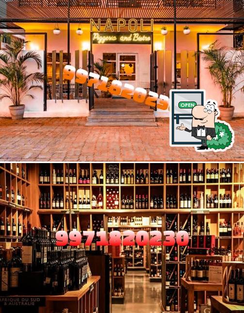The exterior of wine shop fatehganj