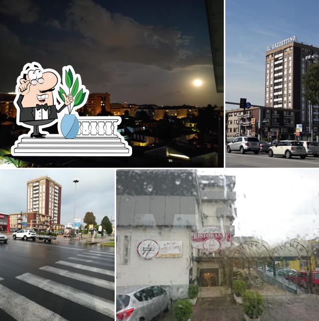 Goditi la vista dall'area esterna di B&B HOTEL Treviso al Foghér