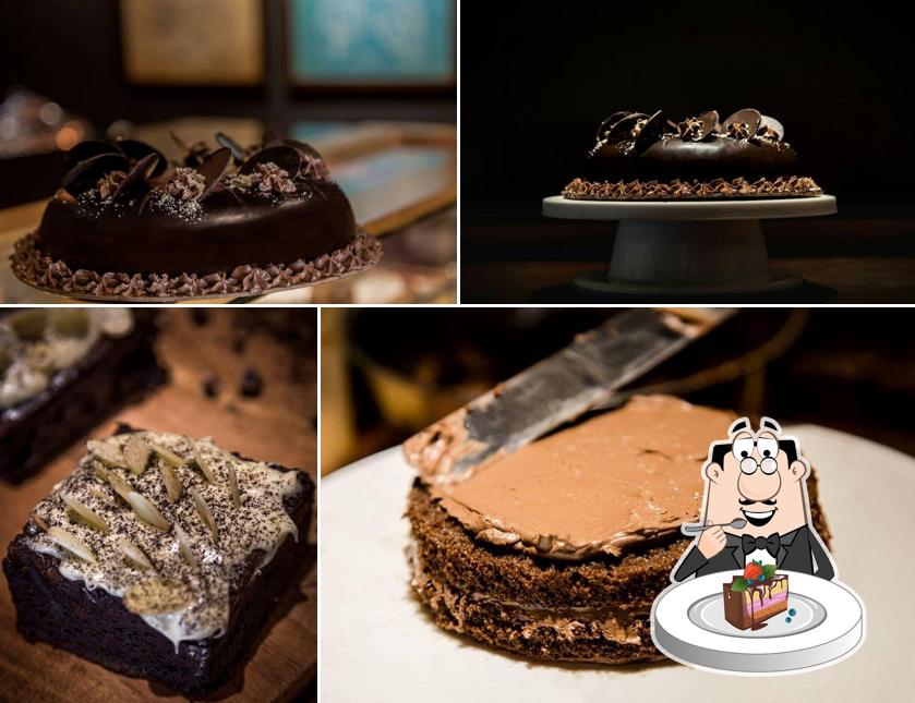 Chocolate cake at Artisan Bakery & Bistro