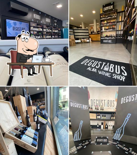 Dai un'occhiata agli interni di De Gustibus Wine Shop