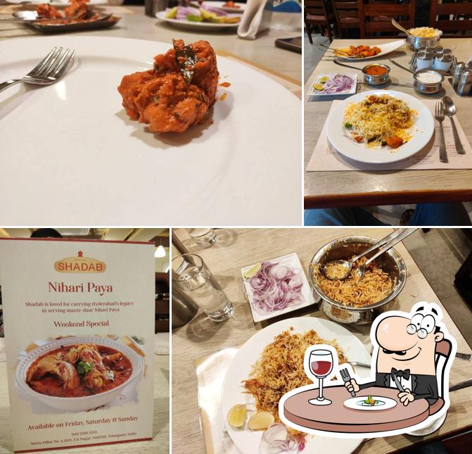 Food at Hotel Shadab