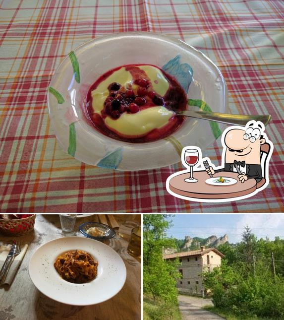 La foto di cibo e esterno da Ristorante Locanda del Parco