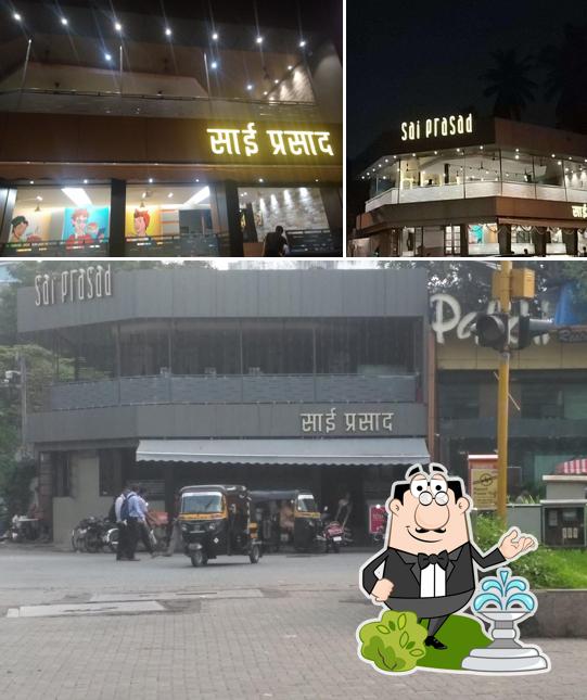 Enjoy the view outside Sai Prasad Hotel