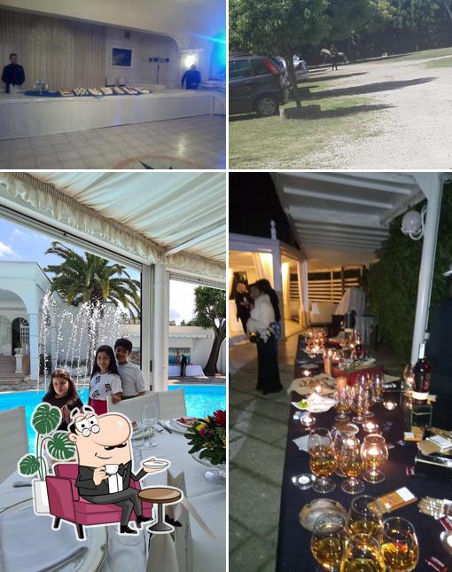 Gli interni di Villa Holiday