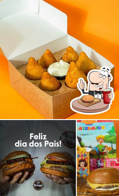 Hambúrguer em Br Burger