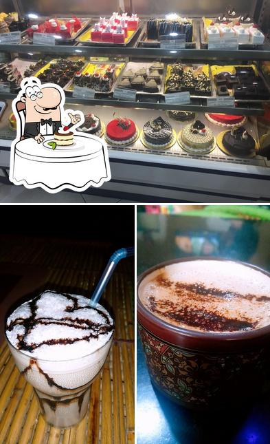 Papa please cafe and restro provides a number of desserts