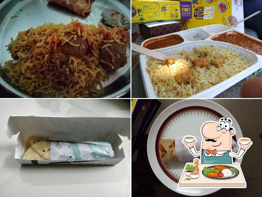 Food at Faasos Karve