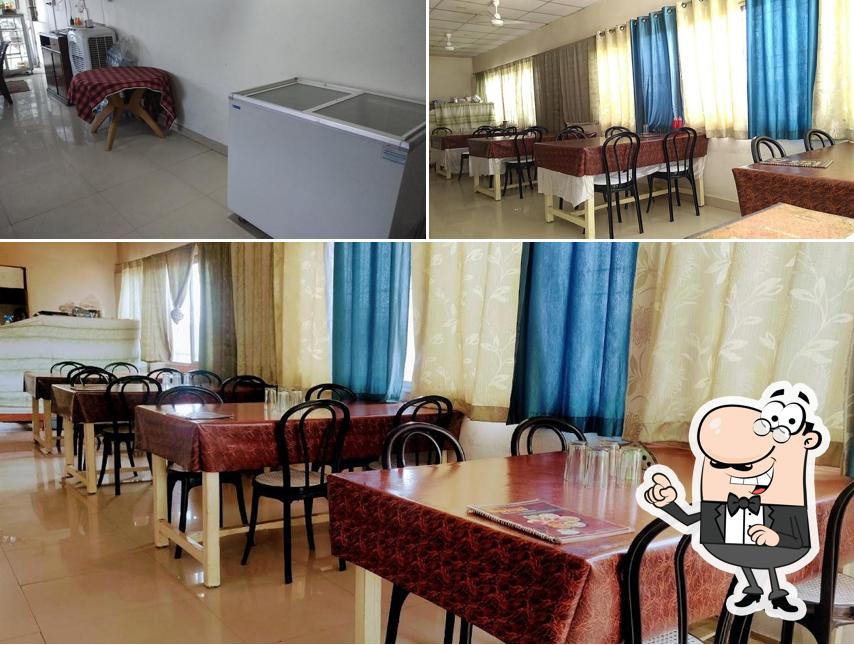 The interior of Gokul Sweets And Restaurant