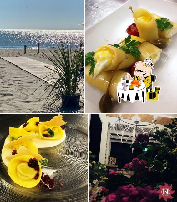 Platti al Hotel 4 stelle all inclusive Milano Marittima Saraceno con spiaggia privata, parcheggio interno e piscina riscaldata