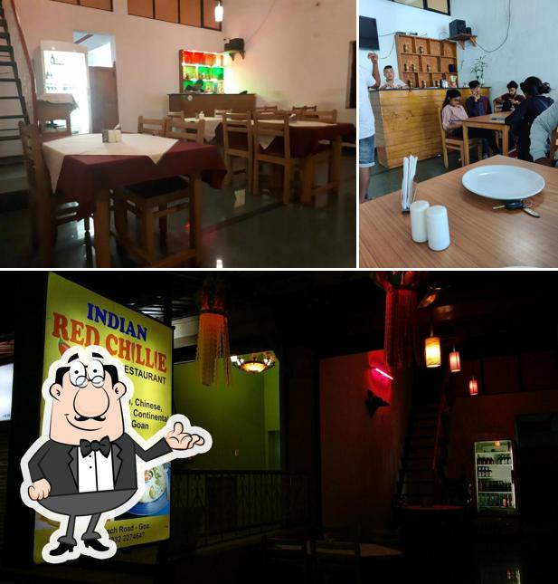 The interior of INDIAN RED CHILLIE, Bar and Restaurant