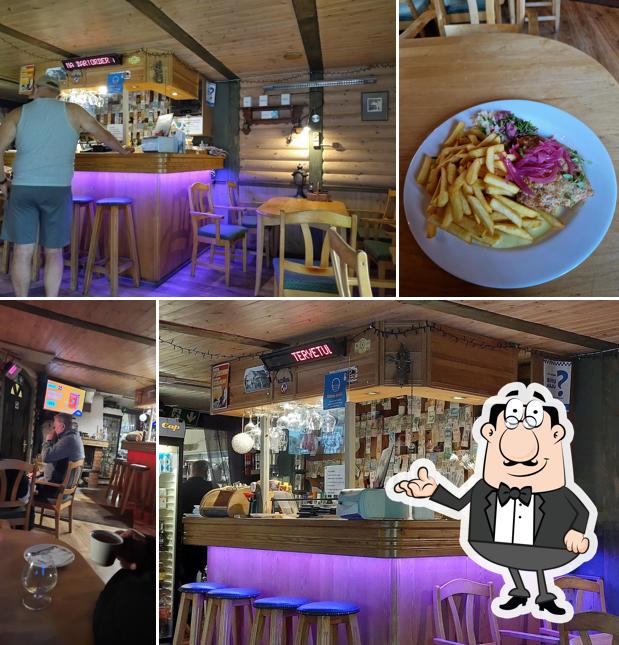 The interior of Laterna baar