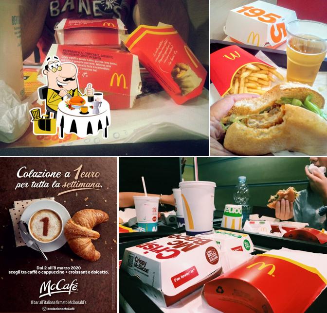 Cibo al McDonald's Roma Sturzo