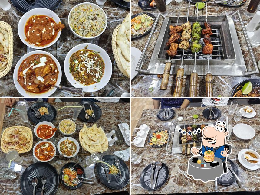 Food at Paradise Barbeque Restaurant and Banquet